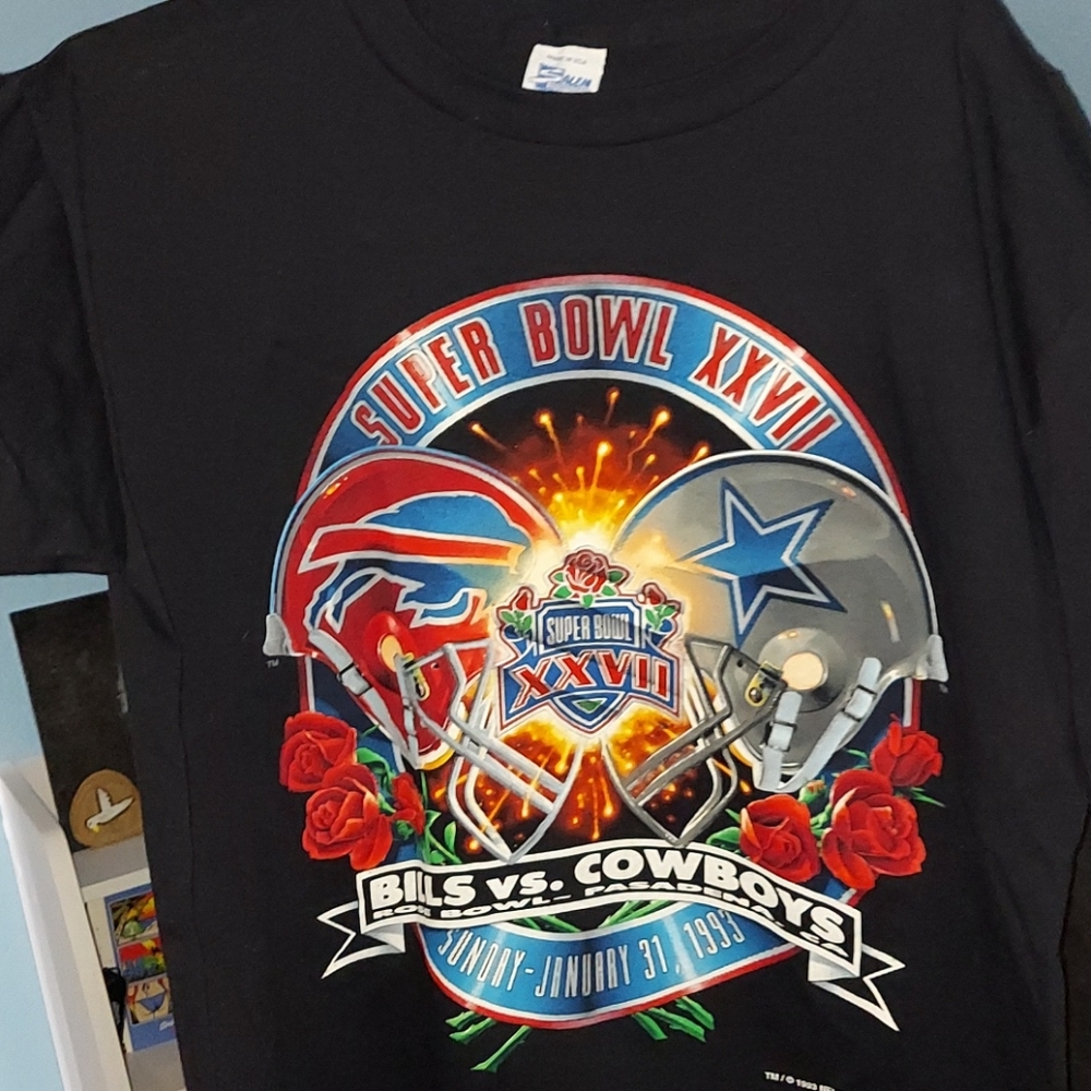 Salem Sportswear 1993 Super Bowl Tee